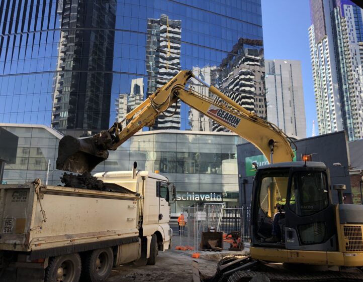 Contaminated soil