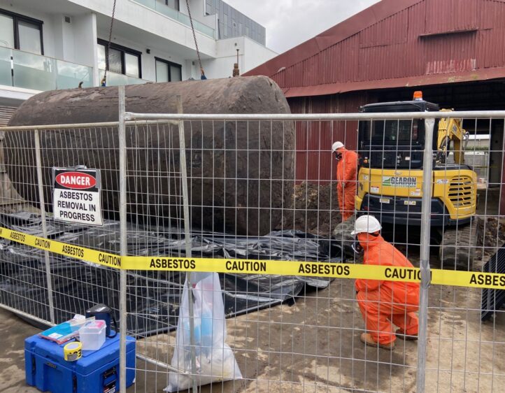 Asbestos Tank removal