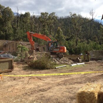 Demolish Bushfire Property Aurthurs Creek
