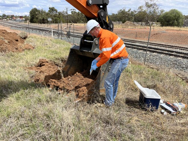 Environmental Services - Test Pit